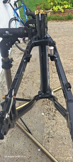 26" mtb frame and parts
