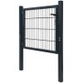 2D Fence Gate (Single) Anthracite Grey 106 x 130 cm Image 3