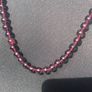 Genuine Natural Garnet Necklace (Opera Length 28") Image 9