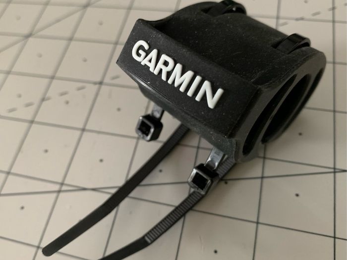 Garmin wristwatch bicycle mount