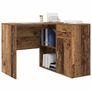 Corner Desk with Door Old wood Image 3