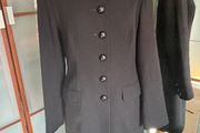 L K  Bennett Black Tailored Top Quality Coat - Size 12