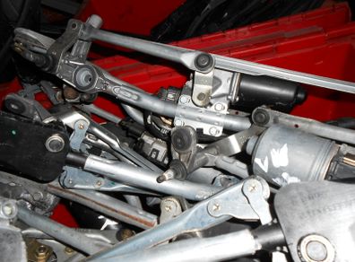 Wiper Linkage And Motor For Bmw Audi Passat