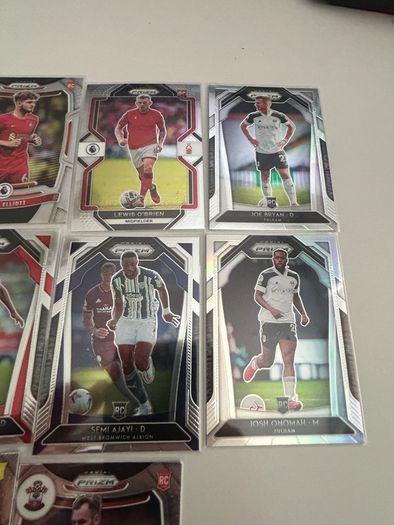 Panini Prizm Premier League Mixed Year Card Lot