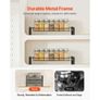 Spice Rack Organizer for Cabinet, 4 Tie Stackable Seasoning Organizer, Spice Jars Kitchen Storage for Countertop Kitchen Pantry Cupboard, 15.8x10.7 in Image 4