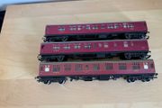 Hornby LMS Coaches - 3 Off