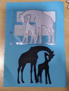 Die Craft:- Giraffes