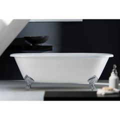 Moulin Double Ended Roll Top Cast Iron Bath