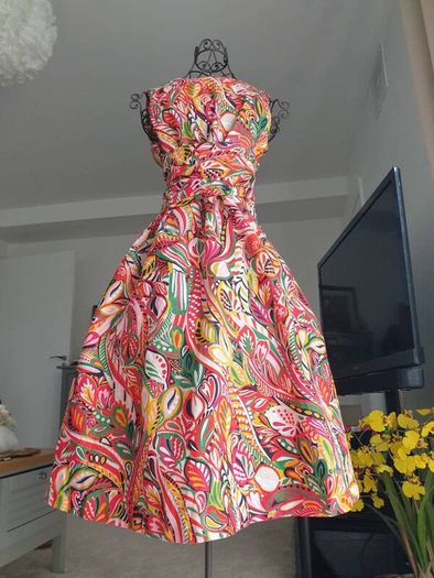 Hobbs Linen Dress Size Uk 12