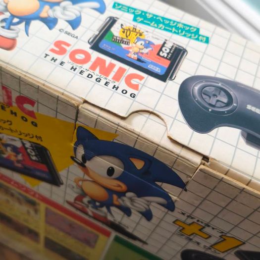 Sega Mega Drive Console Japan.