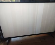 LG 49" 4k TV LCD not cracked for parts