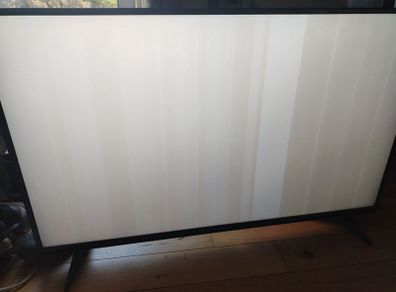 LG 49" 4k TV LCD not cracked for parts