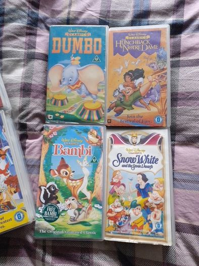 Disney Classics VHS Tapes