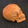 Carved wooden skull. Image 2