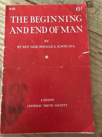 The begining and the End of Man