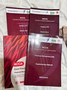 Acca Tax And Fm Books