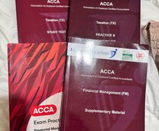 Acca Tax And Fm Books