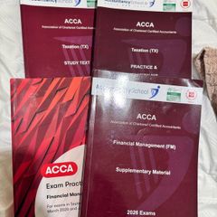 Acca Tax And Fm Books