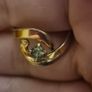 Vintage girls or slim finger ring Image 3