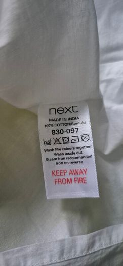 Next Yellow and White Striped Summer Dress 12Y