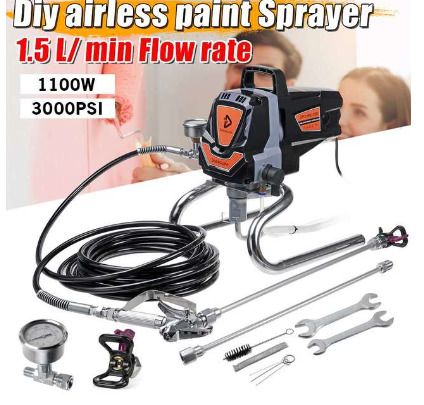 BRAND NEW High-pressure Airless Spray Gun Spraying Machine Professional Wall Painting Machine