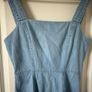 Woman  mini Denim dress Image 2