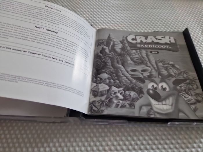 Crash Bandicoot PlayStation1 Ps1 PlayStation2 Ps2 PlayStation