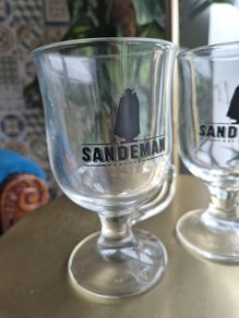 Port Glasses vintage pair hot port great gift present home bar garden man's shed drinks French Whiskey wine