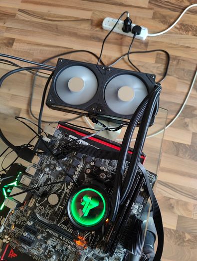 Tempest 240mm ARGB Liquid CPU Cooler Black