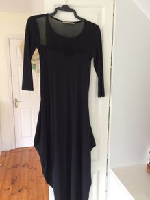 Beautiful designer black dress.