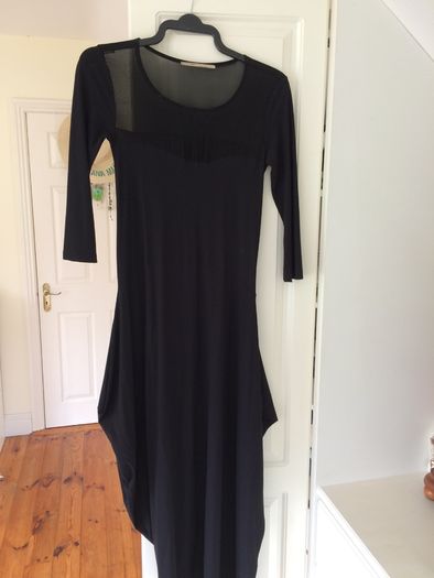 Beautiful designer black dress.