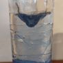 Fabulous Very Rare Vintage Finnish Glass Candleholder by Iittala Glass, from the Arkipelago Series Designed by Timo Sarpaneva, Design Year 1978 Image 6