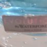 Evolution by WATERFORD ENGRAVED Blue Mist Controlled Bubble Votive Glass Vase Image 3