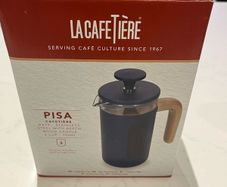 La Cafetiere Pisa French Press, 3-Cup - Navy