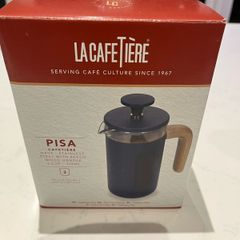 La Cafetiere Pisa French Press, 3-Cup - Navy