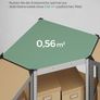Corner Shelving Set 4 Tier Heavy Duty Metal Storage Shelving for Garage Storage Room Basement Shelf Load 1500kg Ink Black Image 5