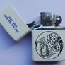 Zippo Try The Fan Test White Matte Zippo Lighter Mint In Box Image 4