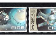 1991 Ireland Europa Europe in Space Commemorative Stamps Mint Never Hinged (MNH)