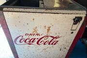 Vintage Coca Cola Cooler Fridge