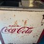 Coca Cola Vintage Cooler Fridge 60's Image 2