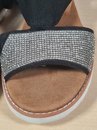 womens SKECHERS BOB's Desert kiss twinkle wedge sandals Size UK 3 EU 36