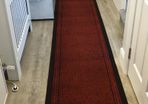 Carpet 10 m with rubbered underlay