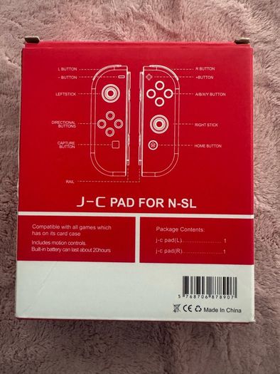 Nintendo switch joycons