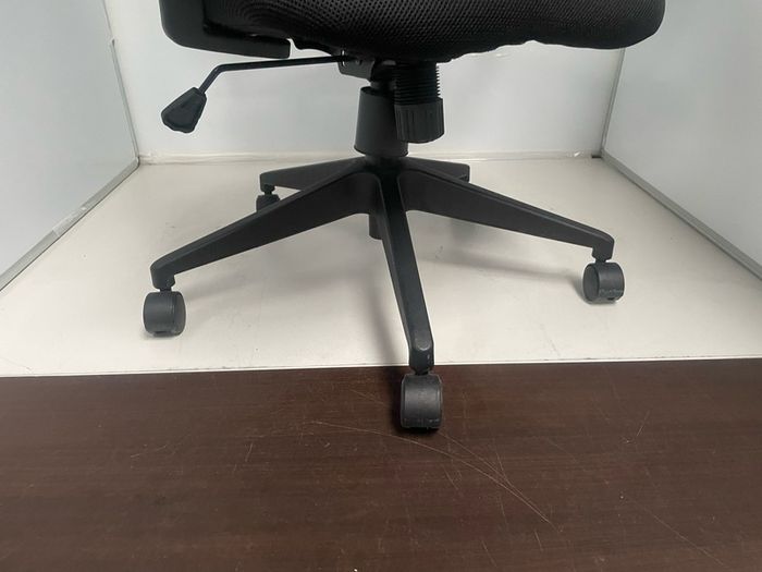 Black office chairs