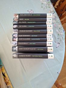 Famous Irish people book collection