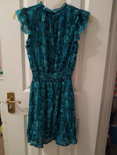 Blue dress