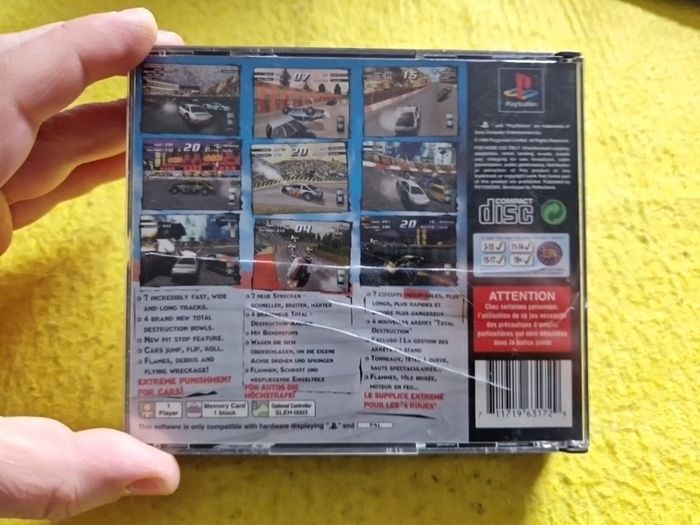 Destruction Derby 2 PlayStation1 Ps1 PlayStation2 Ps2 Games Original