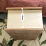 Wooden Tissue Box Cover. Rustic Heart Design Image 5