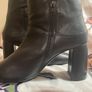 UNISA Black Leather Boots Image 3