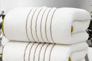 2pcs Super Soft Coral Fleece Bath Towel Set, Extra Large 90x170cm, New, Unopened.